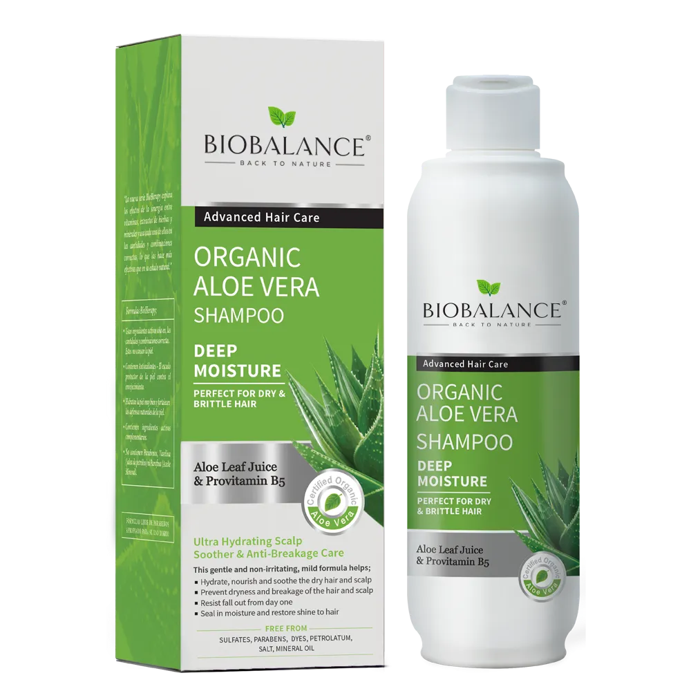 Bio Balance شامبو الصبار العضوي للشعر الجاف والمتقصف