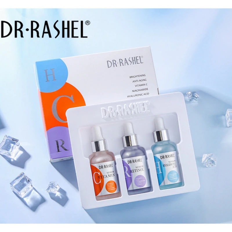 Dr. Rashel Complete Facial Serum Set -Pack Of 3