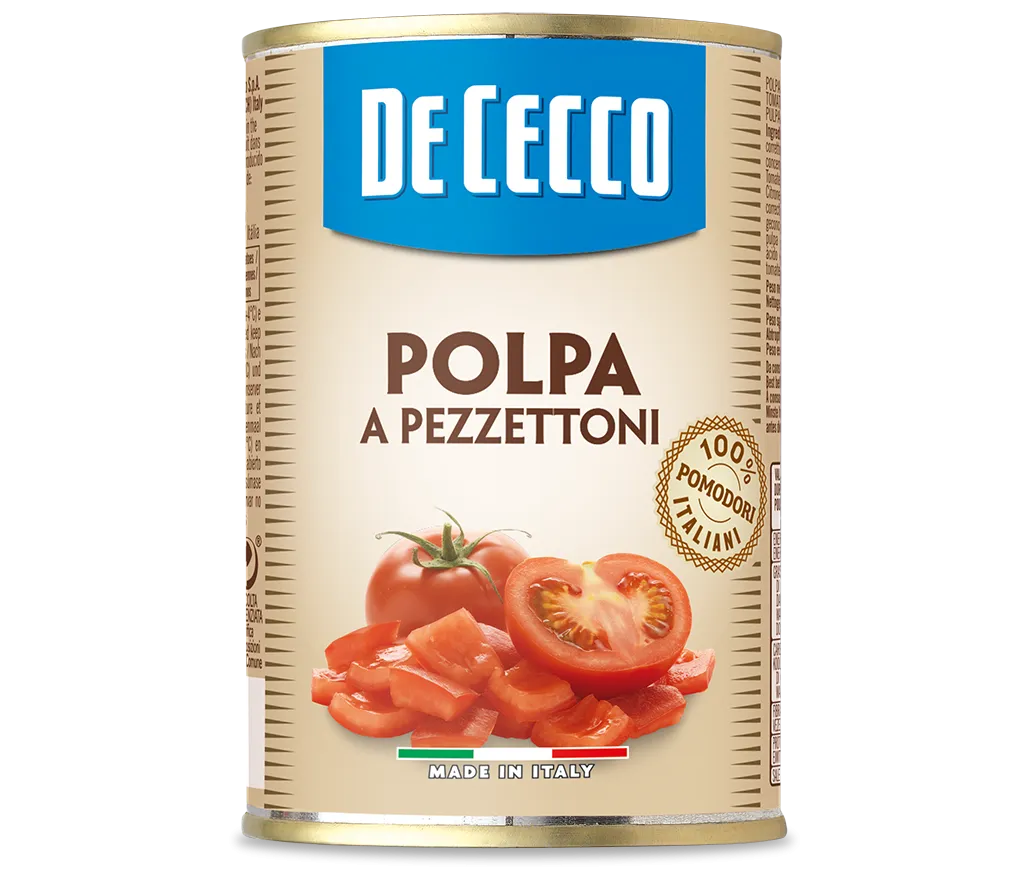 DE CECCO TOMATO CHOPPED(POLPA)