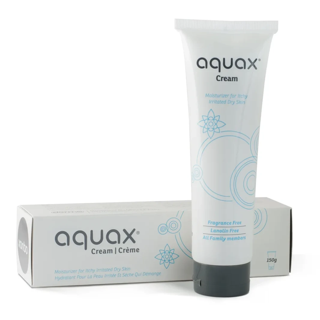 Aquax Soothing and Moisturizing Cream for Dry and Irritated Skin, 150g