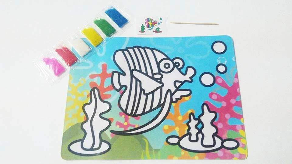 Sand painting