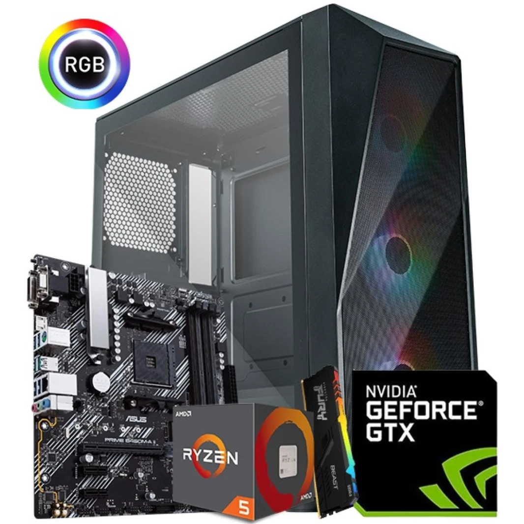 AMD RYZEN 5 3500X // GTX 1650 // 16GB RAM - Gaming Build