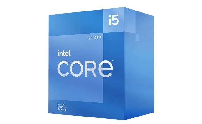 معالج انتل كور i5-12400F المكتبي من الجيل الثاني عشر LGA1700، 6 نواة و12 خيط حتى 4.4 جيجا هرتز