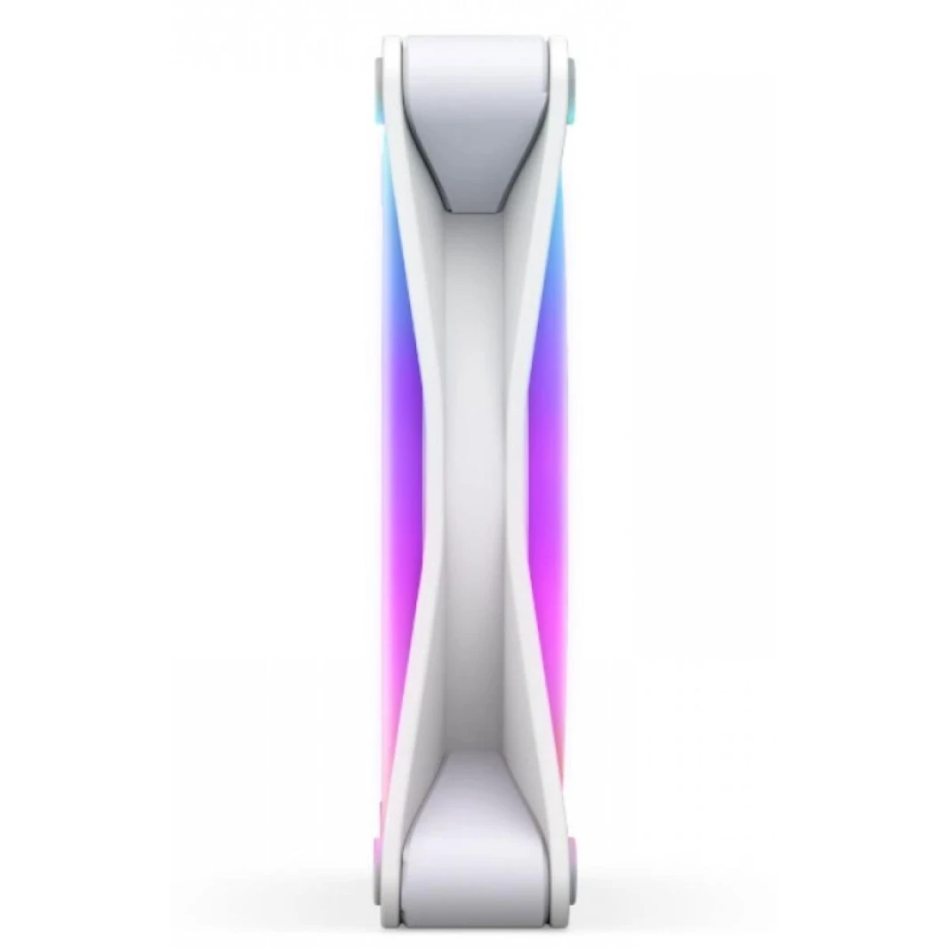 NZXT F120 RGB DUO 3IN1 (أبيض) مراوح تدفق الهواء PWM