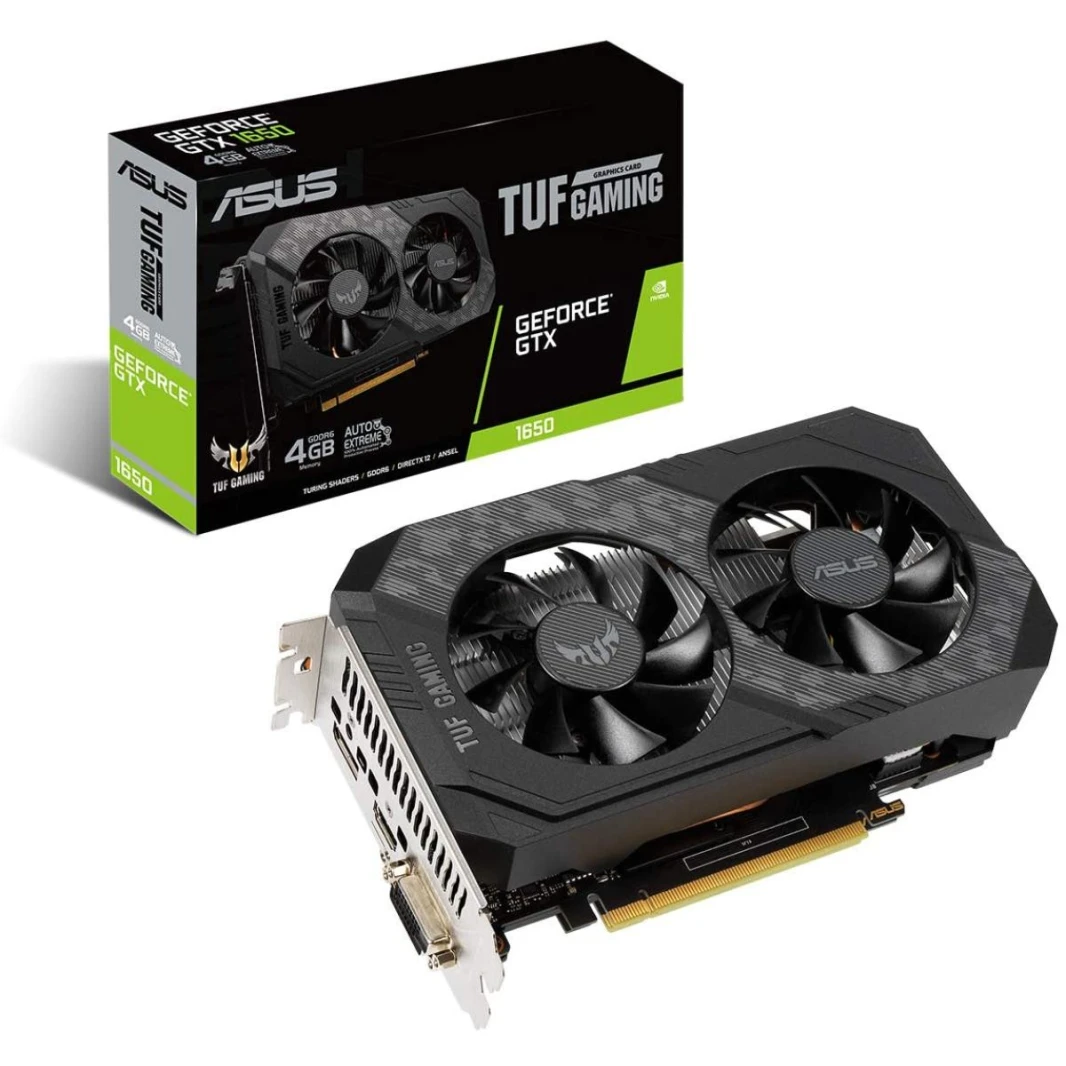 ASUS TUF Gaming GeForce GTX 1650 GDDR6 4GB - بطاقة الرسومات