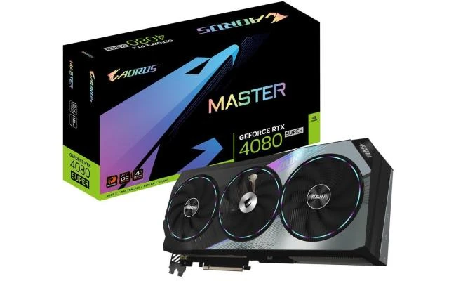 جيجابايت AORUS GeForce RTX 4080 SUPER MASTER 16GB GDDR6X - بطاقة الرسومات