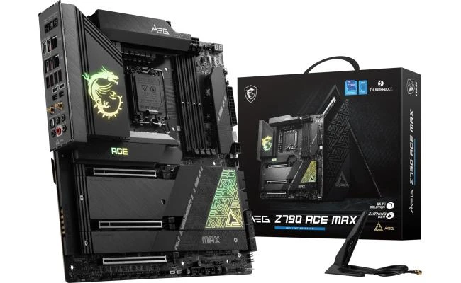 MSI MEG Z790 ACE MAX Wi-Fi 7، سلسلة Intel 14th 13th 12th، LGA 1700/DDR5/PCIe 5.0/5xM.2 - اللوحة الأم للألعاب ATX