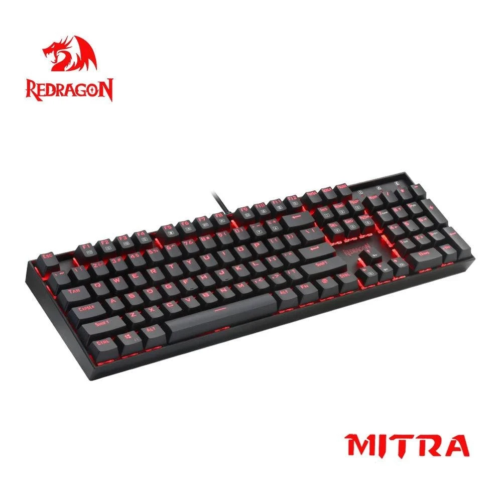 Redragon K551-1 MITRA RGB Backlit Mechanical Keyboard with Blue Switches