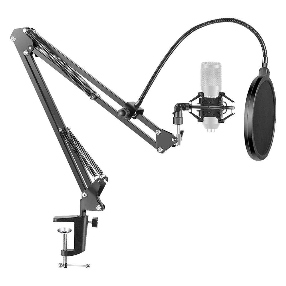 Neewer NB-35 ميكروفون تعليق بوم مقص حامل ذراع
