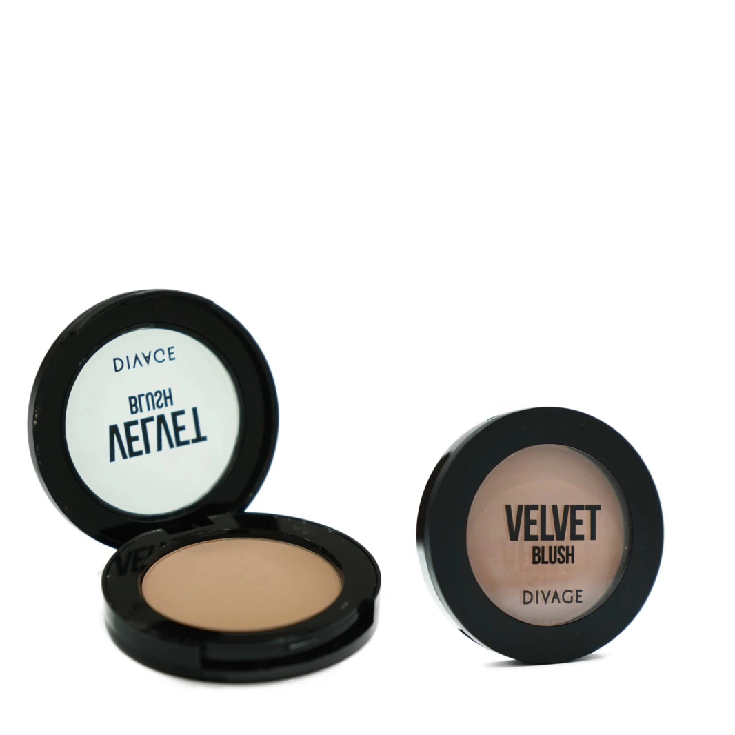 Divage Velvet Compact Powder Blush No – 8702 – Beige