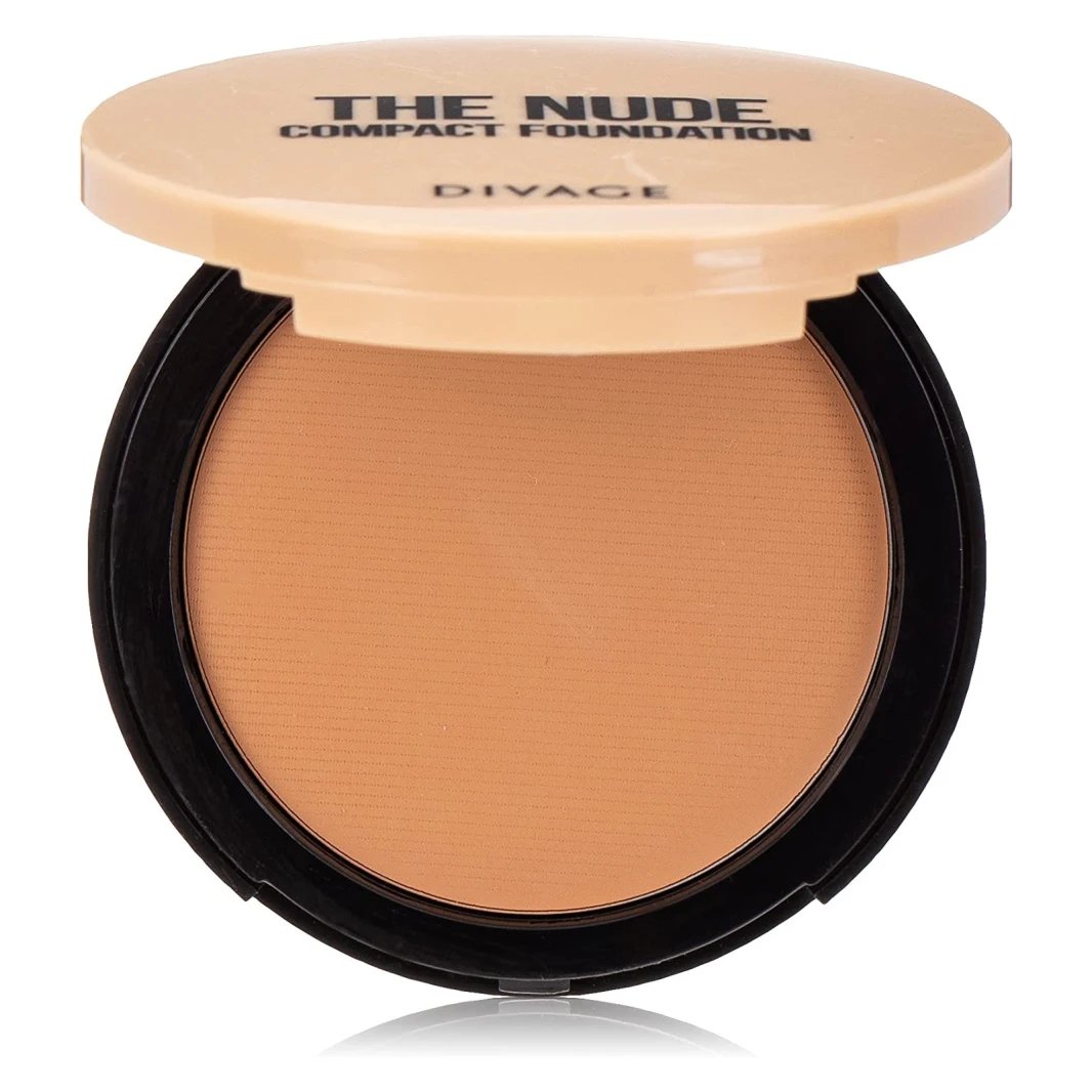 Divage The Nude Compact Foundation No – 04 – Dark Beige
