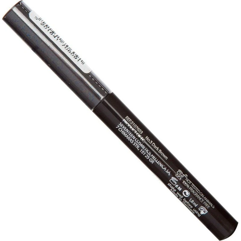 Seventeen High Precision Eye Liner No. 3 – Dark Brown