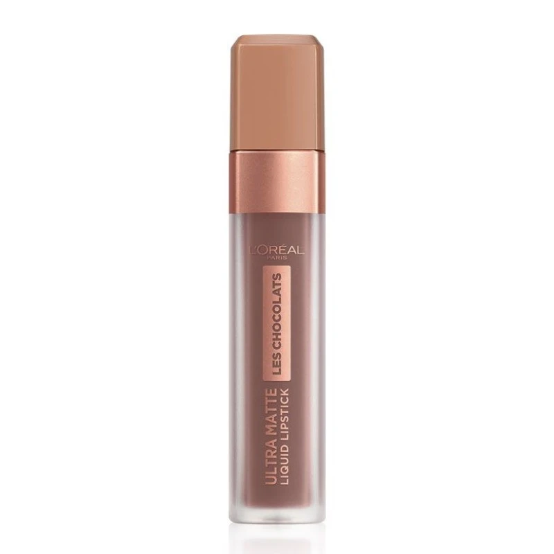 LOREAL Les Chocolats Ultra Matte  Liquid Lipstick No.(858) Oh My Choc!