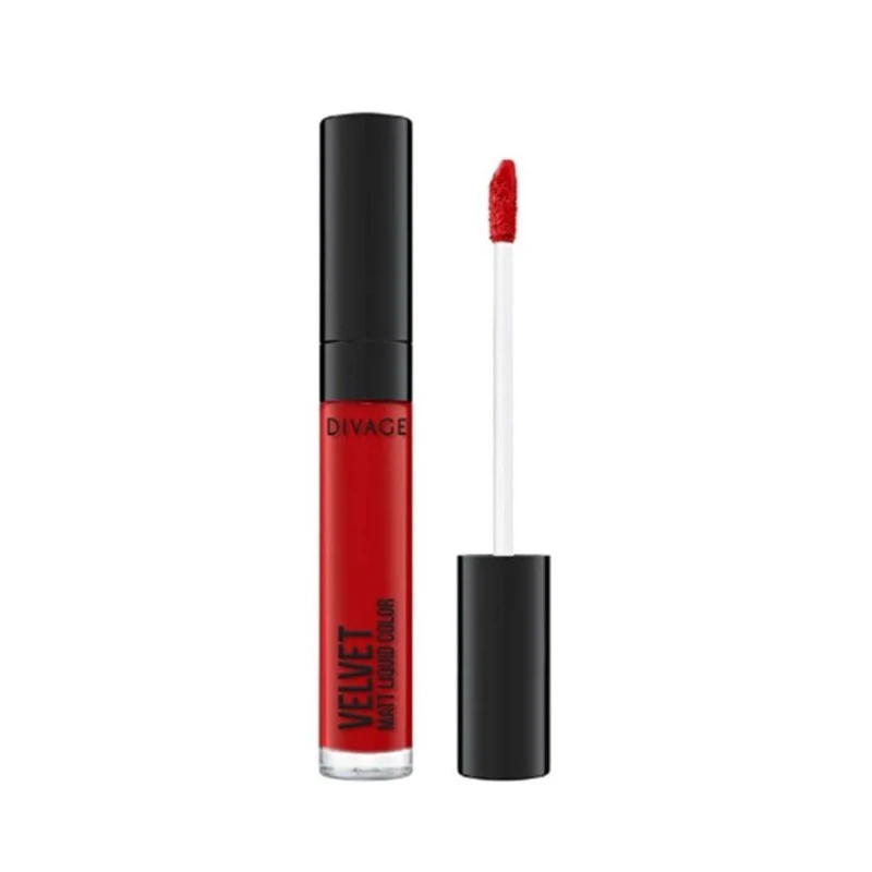 Divage Lip Gloss Velvet Matt Liquid Color No – 03 – Ruby Red