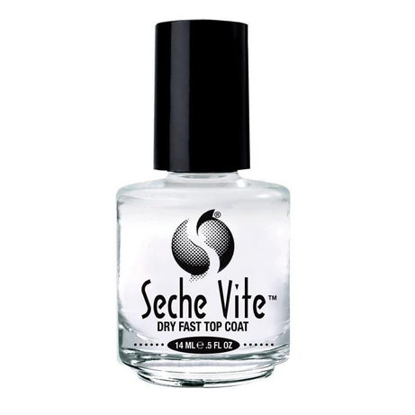 Seche Vite Dry Fast Top Coat, (14ml)