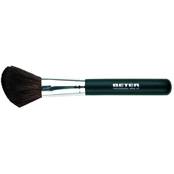 BETER Hair Angled Make Up Brush, Goat Hair