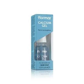 FLORMAR CALCIUM GEL- ROOT TO TIP STRENGTHENER BASE COAT