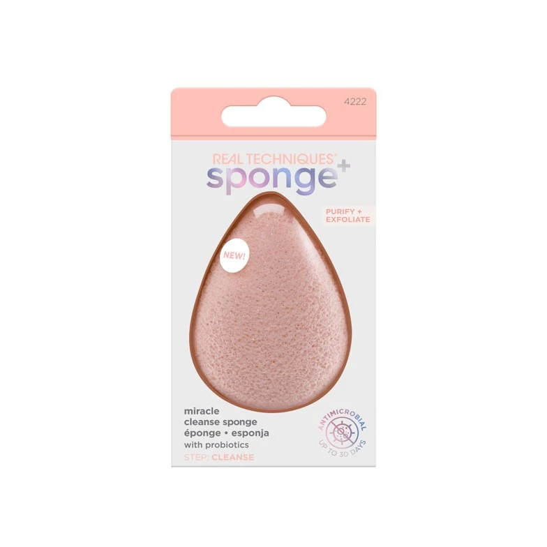 REAL TECHNIQUES ANTIMICROBIAL MIRACLE CLEANSE SPONGE