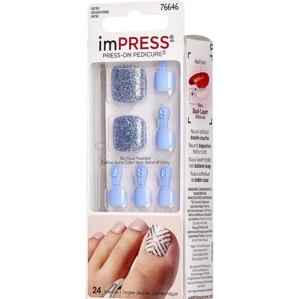 KISS BIT P014C- IMPRESS TOENAILS – DANCING SHOW