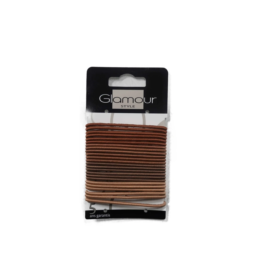 Glamour Elastics thin  color  24 pcs