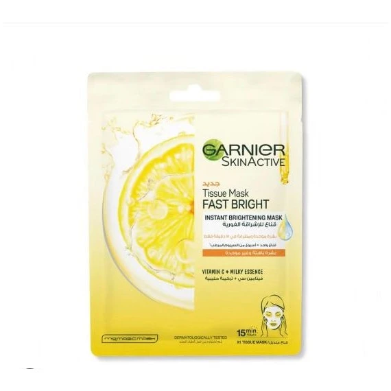 Garnier SkinActive Fast Bright Instant brightnessTissue Mask