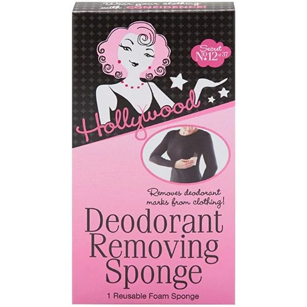 Deodorant Removing Sponge – Hollywood Fashion Secrets By Hollywood