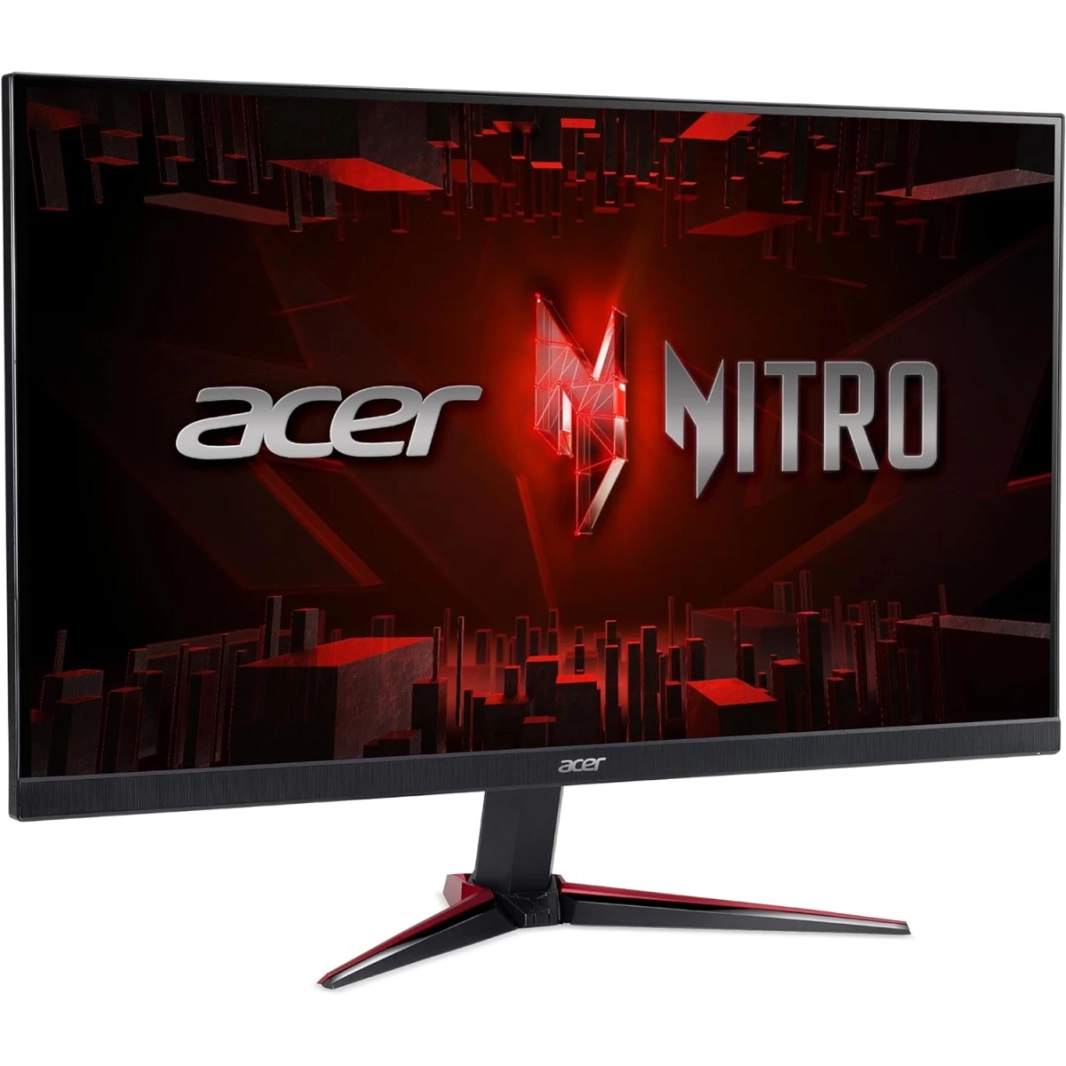 Acer Nitro VG240y 24 "IPS Full HD 180Hz حتى 0.5ms HDR10 دعم 99 ٪ SRGB AMD FreeSync Premium W/ 2x HDMI 1X Display Port