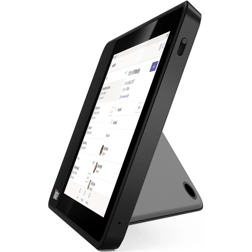Lenovo يعتقد أن عرض WiFi 8 "HD Smart Touch Screen معدات مؤتمرات الفيديو المتكاملة الصوت والذكية (للتكبير فقط) - أسود