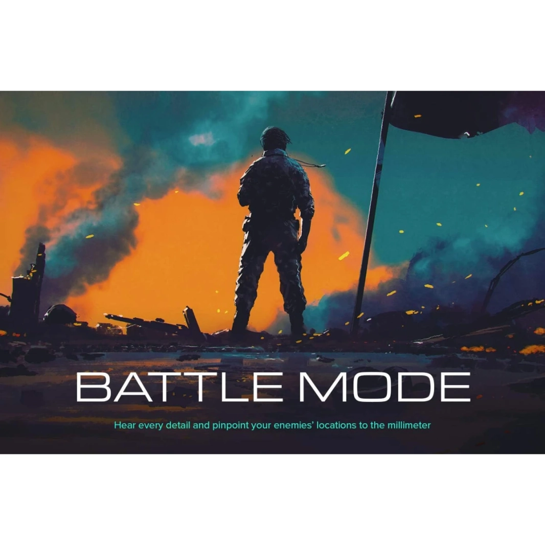 Creative SXFI Gamer USB-C Pro-Rade ANC Commandermic Super X-Fi Battle Mode محسّن للعمل RPG & FPS على جهاز الكمبيوتر و PS4 و Nintendo Switch