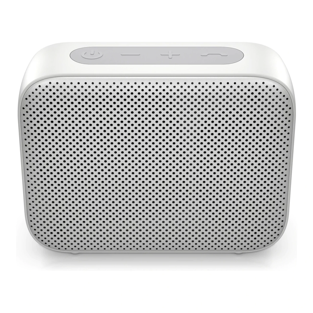 HP 350 Bluetooth Speaker w/ Noise Reduction Built in Microphone Ip54 Dust and Water Resistance - Silver