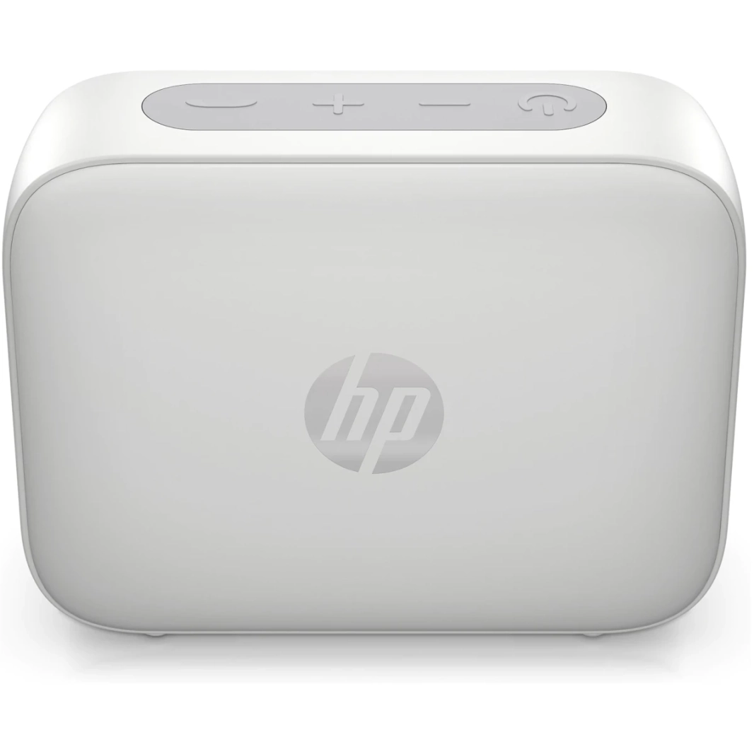 HP 350 Bluetooth Speaker w/ Noise Reduction Built in Microphone Ip54 Dust and Water Resistance - Silver