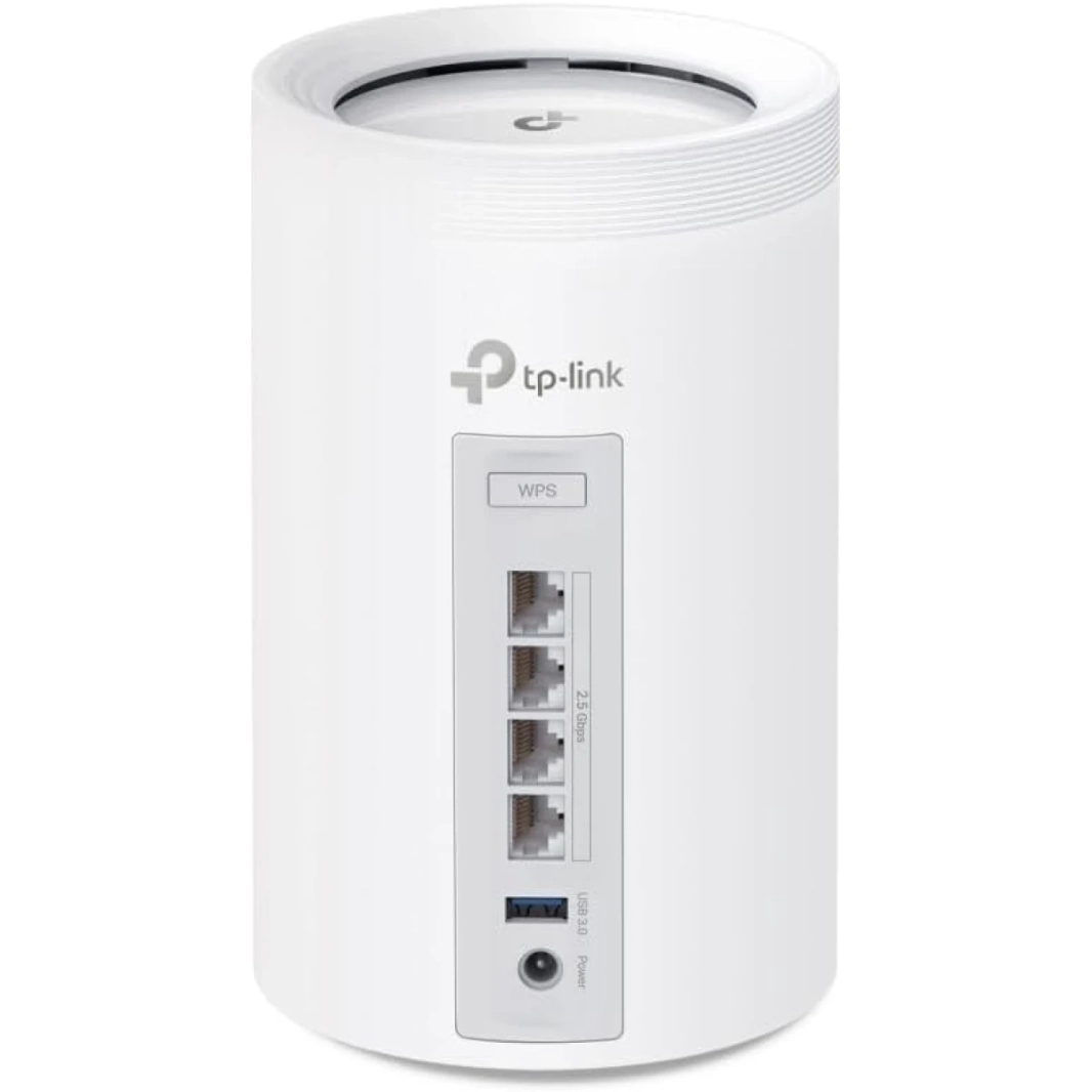 TP-Link Deco BE65 BE9300 للمنزل بالكامل ثلاثي الموجات واي فاي 7 سرعات شبكية تصل إلى 9214 ميجابت في الثانية، اتصال مدعوم بالذكاء الاصطناعي أكثر من 200 جهاز مثالي للألعاب