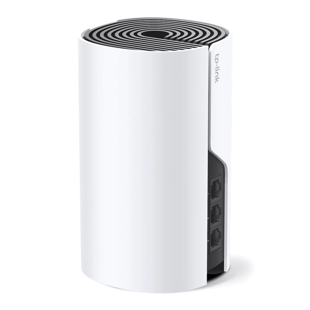TP-LINK Deco S7 AC1900 نظام واي فاي شبكي كامل ذكي 1000 ميجابت في الثانية، منافذ جيجابت لجهاز التوجيه تعمل مع Amazon Alexa (عبوة واحدة)