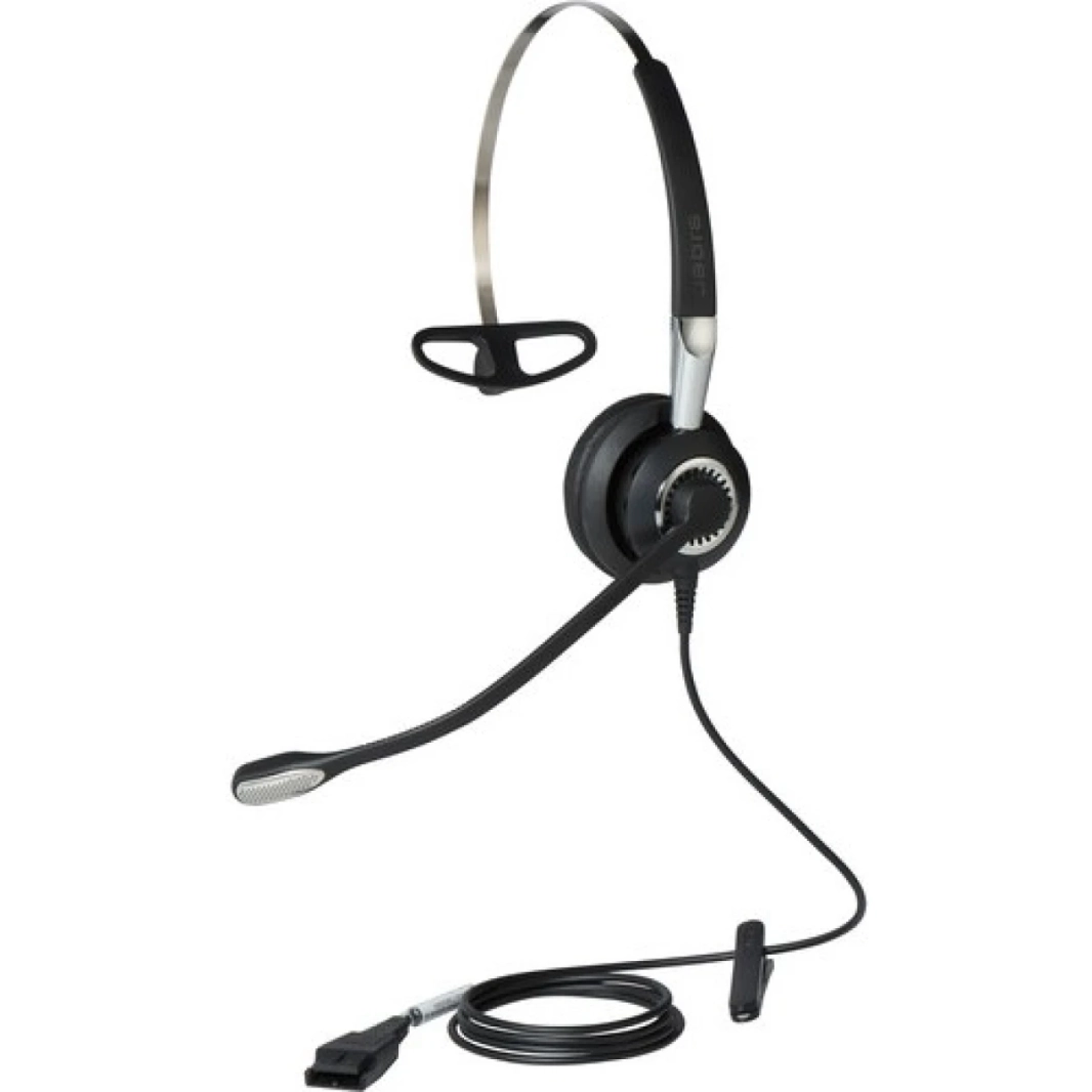 Jabra BIZ 2400 II Mono 3 in 1 Noise Canceling Headset - Black
