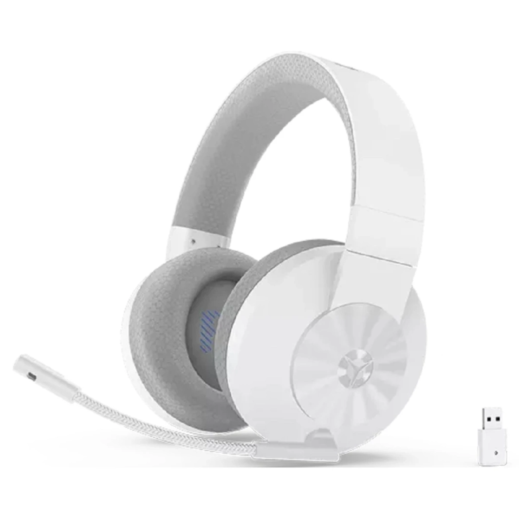 Lenovo Legion H600 Wire & Wireless Geaming Teed To Weats Conting Conting Conting و 12 M Wrange - White - White