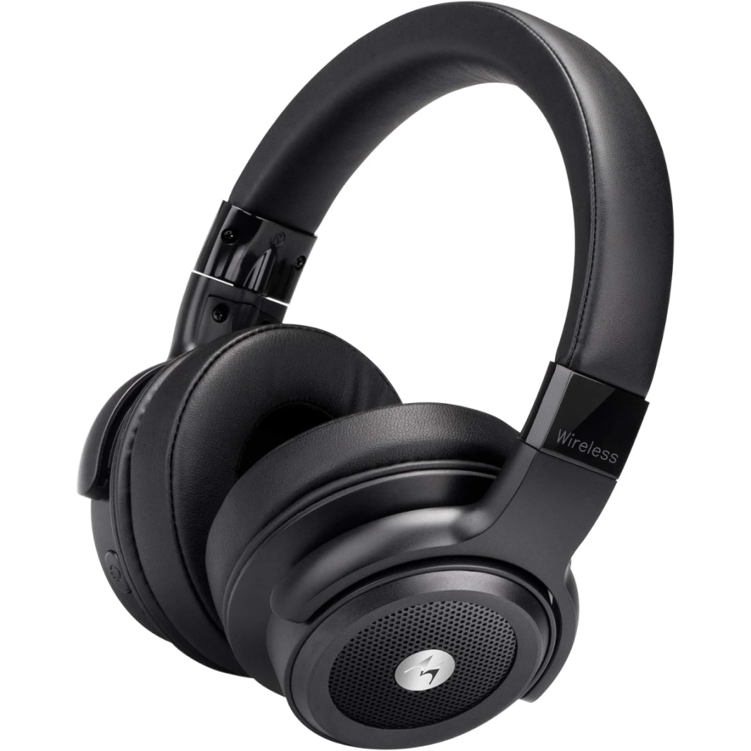 Motorola Escape 800 Bluetooth Active Novening Develing سماعات الرأس مع وسائد MIC Soft HD Sound Deep Bass لمدة 12 ساعة Playtime IPX4 Waterproof Works مع مساعدين الصوت