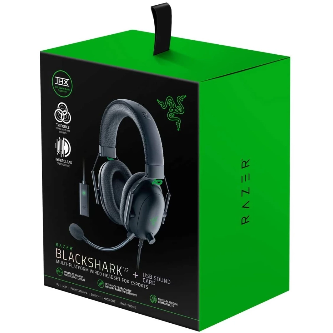 سماعة ألعاب Razer Blackshark V2
