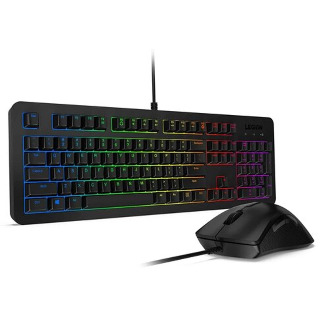 لوحة المفاتيح السلكية Lenovo Legion KM300 RGB Gaming Combo RGB