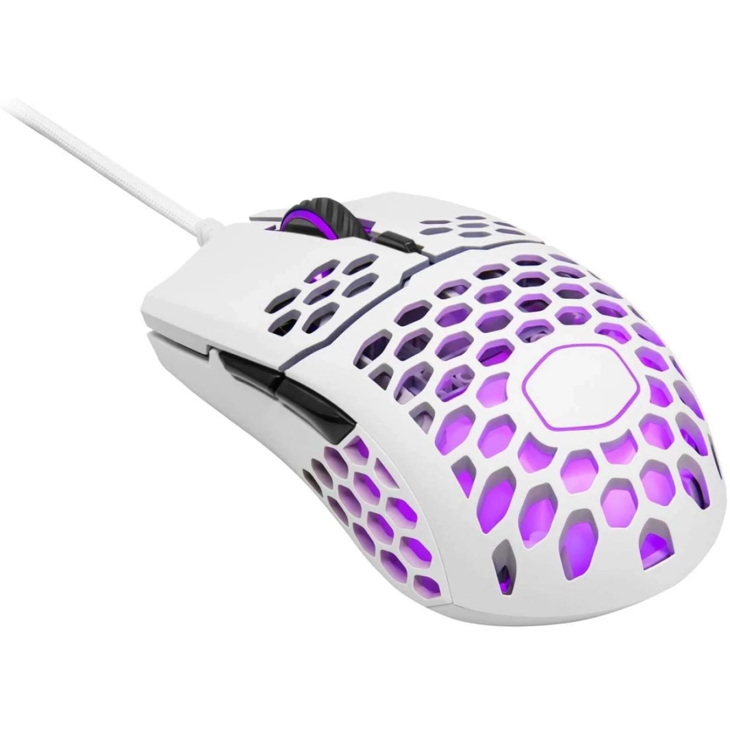 Cooler Master MM711 -RGB -Lightweight 60G سلكية 16000 نقطة في البوصة مستشعر بصري 20 مليون نقرة OMRON
