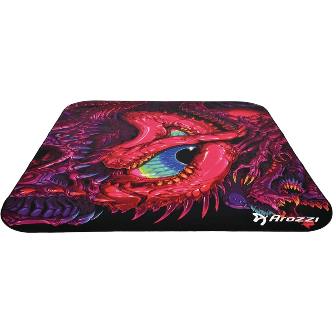 Arrozi Floor Mat Zona Quattro Microfiber Gaming Chair Floor Mat for Carpet Anti-Slip Noise Dampening Floor Mat for Office Chair - Crawling Chaos