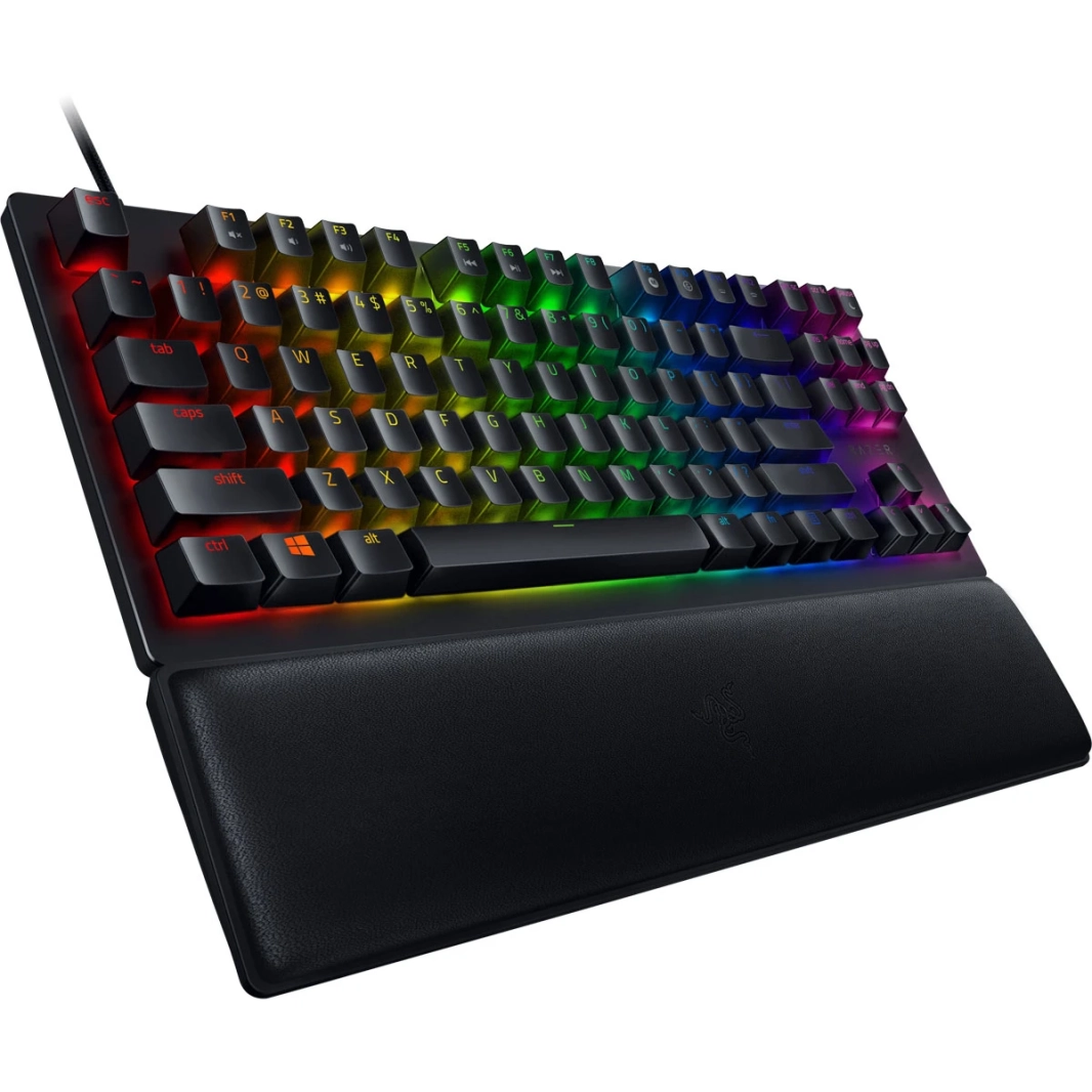 لوحة مفاتيح الألعاب الضوئية Razer Huntsman V2 Tenkeyless - مفتاح Clicky Purple
