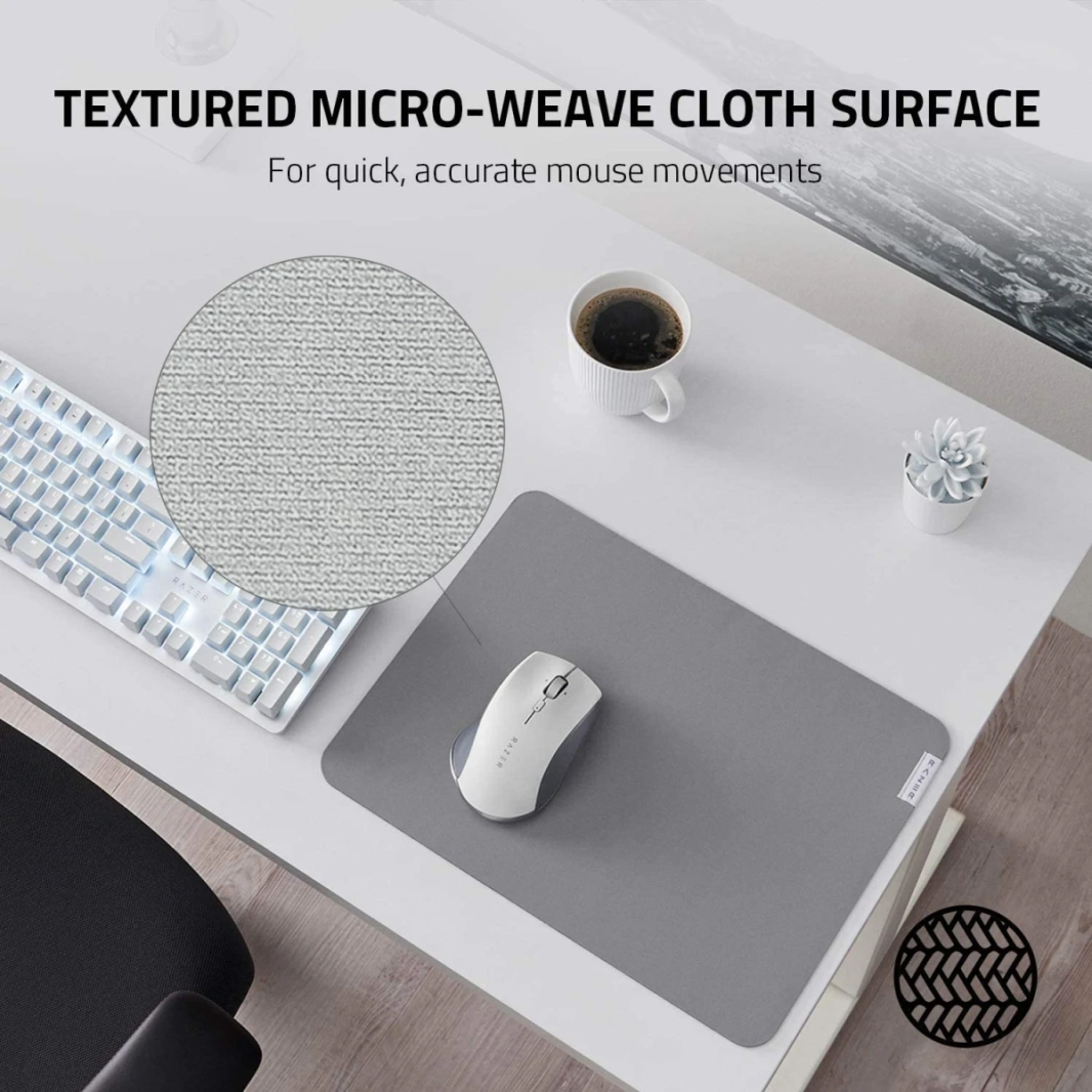 Razer Pro Glide Thick High-Density Foam Non-Slip Base Cloth Surface - Medium