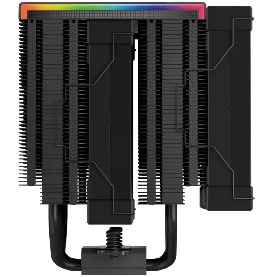 DeepCool AK620 Digital CPU Air Cooler Mighty 260w TDP 6 Copper Heat Pipes Dual-Tower CPU Cooler w/ ARGB LED Strip & Digital Screen Displays