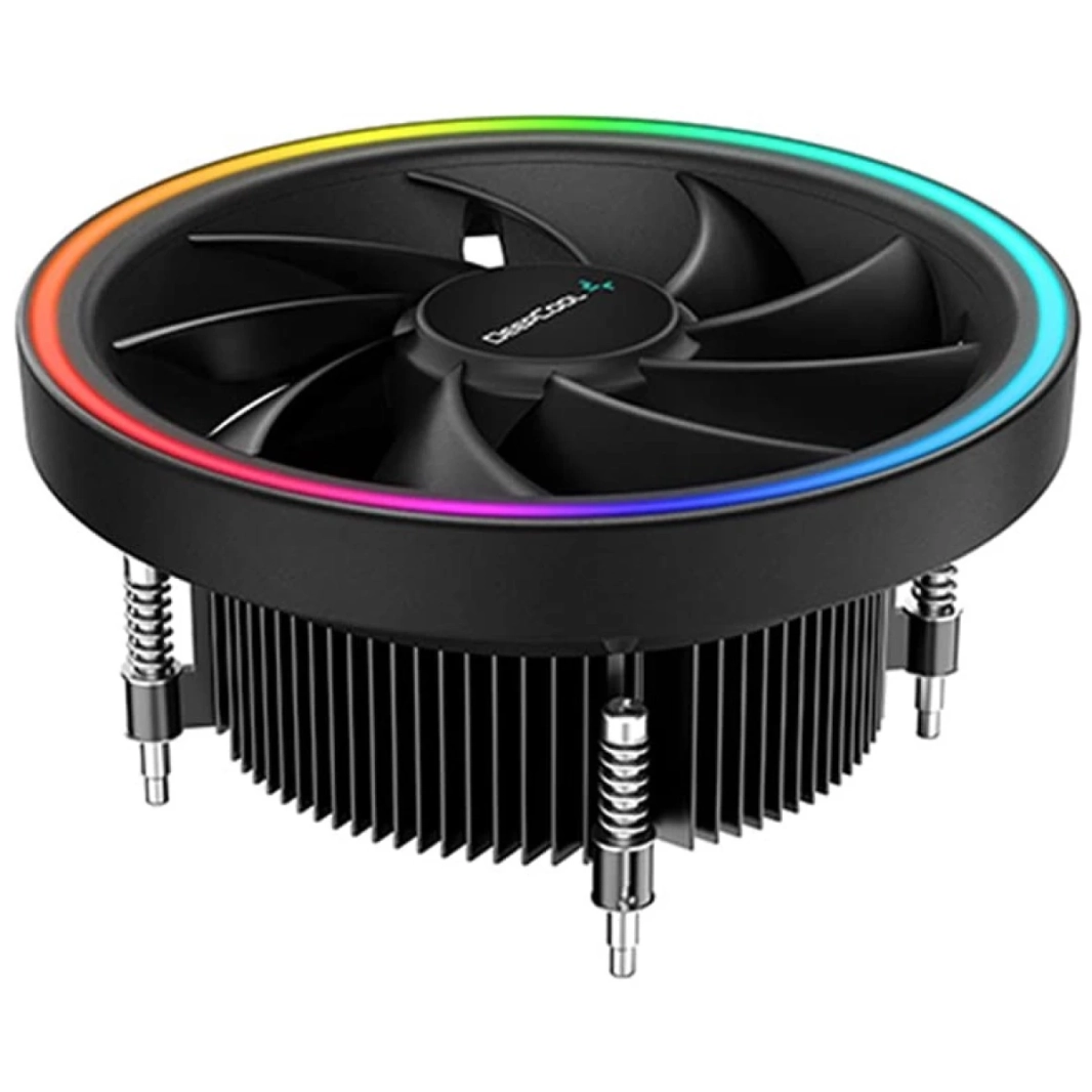 DEEPCOOL UL551 (إصدار Intel) 1800RPM 4pin PWM ARGB CPU Cooler يدعم Intel 1200/1151/1150/1155