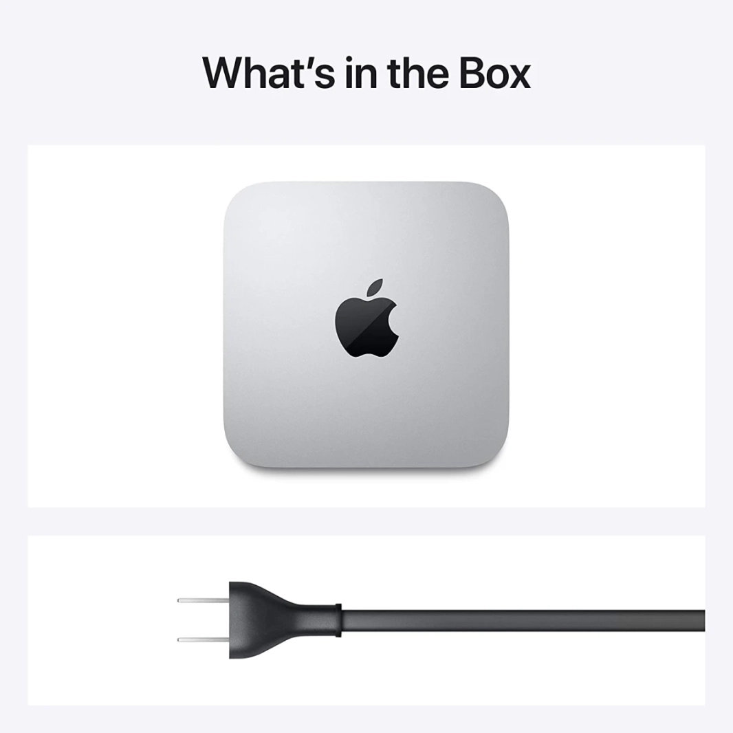 Apple Mac Mini (أواخر 2020) Apple M1 8 - Core CPU و 8 - GPU - 256GB