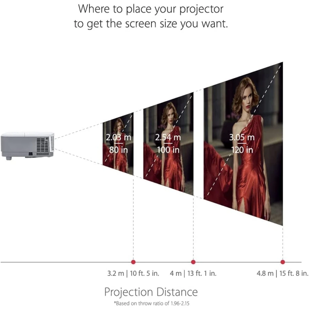 ViewSonic PA503S 3800 Lumens SVGA High Brightness Projector Projector for Home & Office w/ HDMI Vertical Keystone