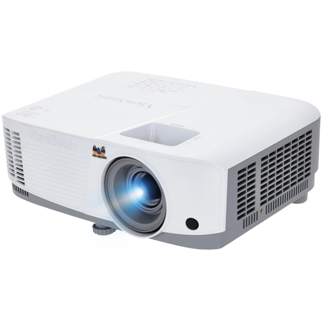 جهاز عرض الأعمال ViewSonic PA503SE SVGA بقوة 4000 لومن ومكبر صوت عمودي وعمر مصباح 15000 ساعة وصورة عرض 300 بوصة