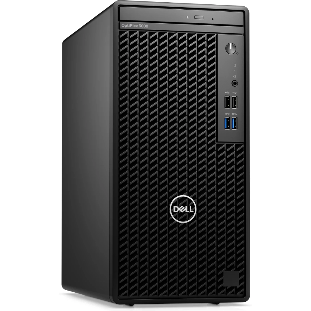 Dell Optiplex 3000 (2022) 12gen Intel Core I3 4 -Cores Tower Desktop - Black
