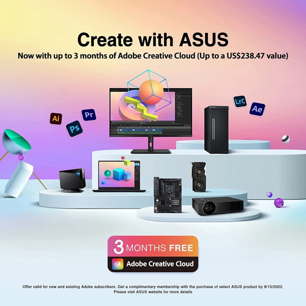 ASUS PROART PA329CV 31.5 "IPS 4K 100 ٪ SRGB REC.709 دقة اللون دلتا E <2 Calman التحقق من ارتفاع C-Clamp قابل للتعديل
