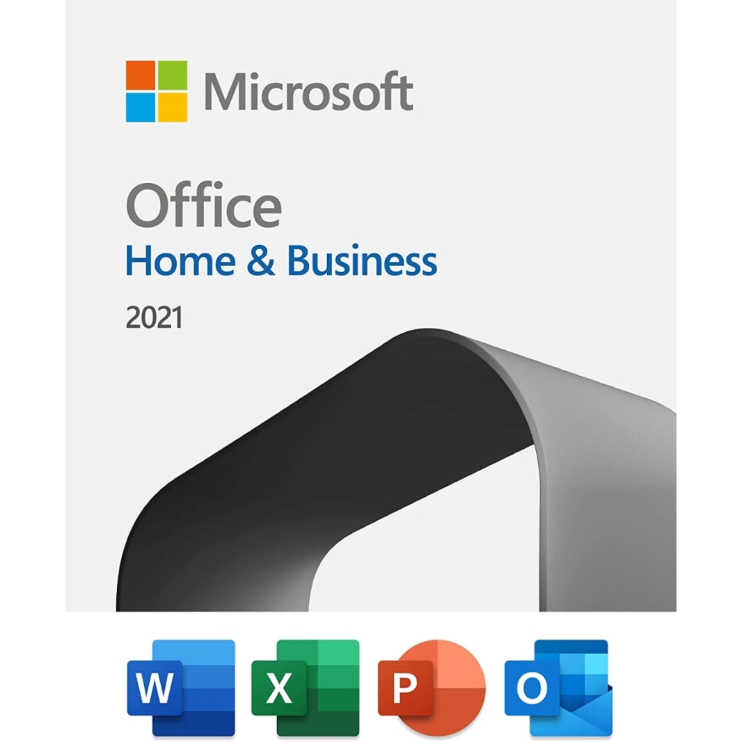 Microsoft Office Home & Business 2021 للكمبيوتر الشخصي/Mac 1 مستخدم - ترخيص مدى الحياة